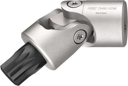 Hazet Scharnierend dopsleutelbit 2548G-XZN8 · 1/4 inch (6,3 mm) vierkant hol · Binnenveeltandprofiel XZN · SW M8