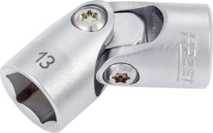 Hazet Scharnierende dopsleutel 880G-13 · 3/8 inch (10 mm) vierkant hol · Buiten-zeskant-tractieprofiel · SW 13 mm