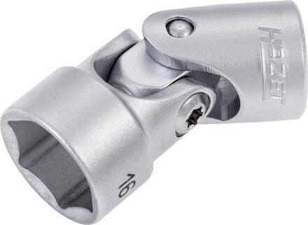 Hazet Scharnierende dopsleutel 880G-16 · 3/8 inch (10 mm) vierkant hol · Buiten-zeskant-tractieprofiel · SW 16 mm