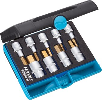 Hazet "Schroefbit 1/2"" 9-dlg. 5-17mm bin.6kt. Hazet"