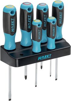 Hazet Schroevendraaierset 811SH-1/7 · Kruiskop profiel PH, Sleufprofiel · 7-delig · PH1 - PH2 · 0,5 x 3 - 1,2 x 6,5