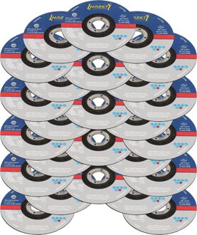 Hazet Slijpschijvenset · 125 x 1 x 22,23 mm (5 x 0,40 x 7/8?) 9233-010/25 · 25-delig