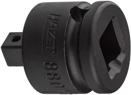 Hazet Verloopstuk 8807S · 3/8 inch (10 mm) vierkant hol · 1/4 inch (6,3 mm) vierkant massief · Lengte: 28 mm