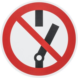 Hazet Waarschuwingsbord „Hybride schakelaar“ 200-2