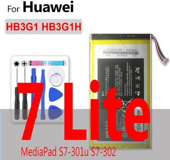 HB3G1 HB3G1H Tablet Vervangende Batterij Voor Huawei Mediapad 7 Lite S7-301u S7-302 Media Pad 7 Lite S7 301u/302