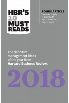 HBR's 10 Must Reads 2018