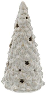 HBX natural living Beeld everlands kunstkerstboom H17 LED verlichting wit