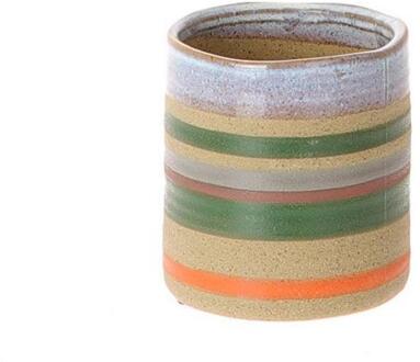 HBX natural living Bloempot Bomba Ø11xh13cm multi