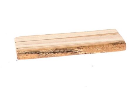 HBX natural living Deco plank Embisko 30x13x2,5cm naturel bruin