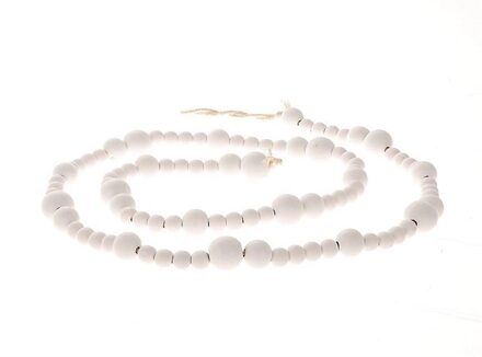 HBX natural living Deco woonketting hout L165cm wit bruin