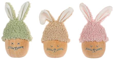 HBX natural living Ei Konijntje Ø6,5xH12cm verschillende
