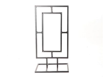 HBX natural living Frame metaal Doppio Recthoek zwart