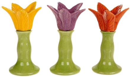 HBX natural living Kandelaar narcis Ø7,5xH13cm verschillende