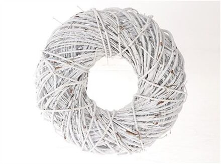 HBX natural living Krans Twister D-50 White Wash wit