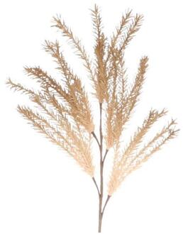 HBX natural living Kunstbloem Tak pluim 100cm XL bruin