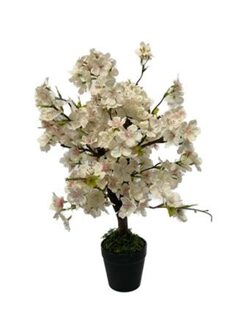 HBX natural living Kunstplant kersenboom 40cm groen