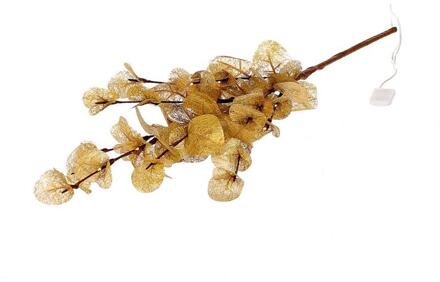 HBX natural living Kunsttak Euca Cinerea LED L72 Gold goud
