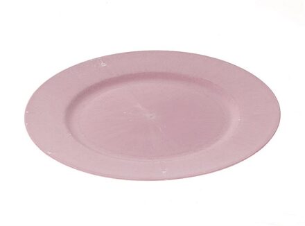 HBX natural living Onderbord Melamine dia33x2cm roze