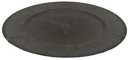 HBX natural living Onderbord melamine Ø33cm grijs