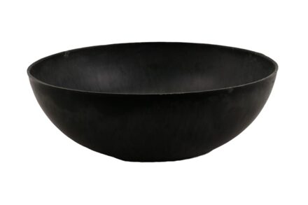 HBX natural living Schaal Melamine Ø30xh10cm zwart grijs