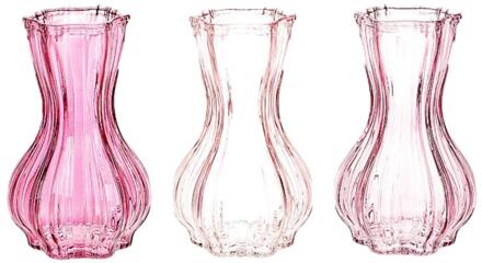 HBX natural living Vaas Marone Ø8,7xH15cm roze