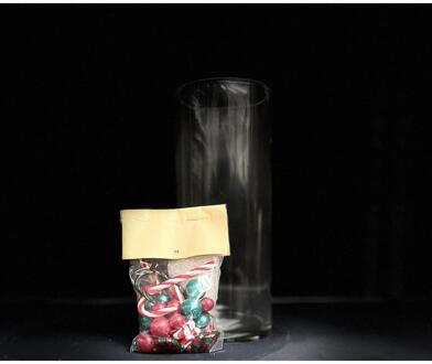 HBX natural living Vaas met deco waterparels X-mas Cheer verschillende