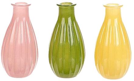 HBX natural living Vaas Milky Spring Ø7xH14cm verschillende