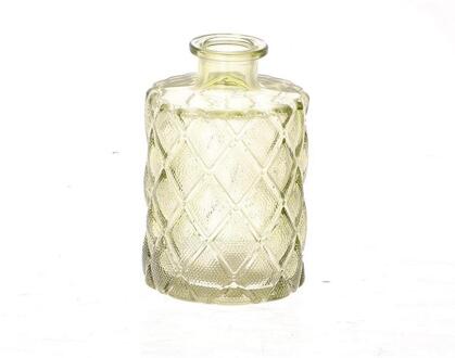 HBX natural living Vaas Vivance Ø7xh10,5cm geel