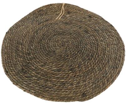 HBX natural living Wanddeco placemat Ø50cm bruin