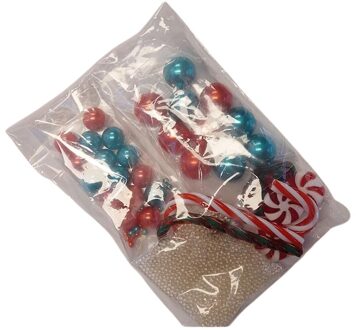 HBX natural living Waterparels X-mas Cheer groen/rood verschillende