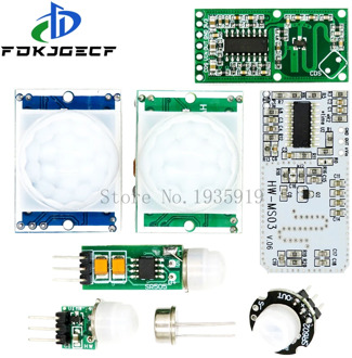HC-SR501 HC-SR505 AM312 SR602 RCWL-0516 Adjust IR Pyroelectric Infrared Mini PIR module Motion Sensor Detector Module Bracket