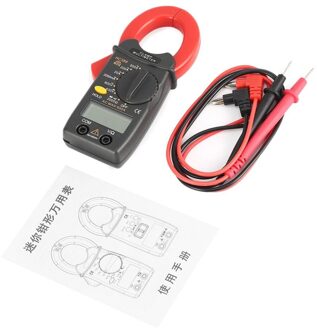 HC388 Mini Digitale Stroomtang Multimeter Ac/Dc Spanning Stroom Ohm Diode Tester 1999 Telt Data Hold Handheld