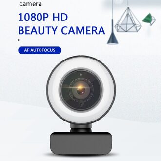 Hd 1080P Camera Onderwijs Computer Schoonheid Webcam Usb Driver Gratis Video Web Cam Voor Kantoor Zorgzame Computer Benodigdheden