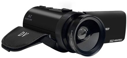 Hd 1080P Digitale Video Camera Met Microfoon Hd 1080P Camcorder 16x Digitale Zoom Camera Camcorder 2.4 Inch Scherm lichtgewicht Wide angle