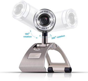 Hd 1080P Usb Webcam 2.0 30 Fps Autofocus Pc Web Camera Met Microfoon Voor Computer Skype Gaming Webcams Video conferenc Live