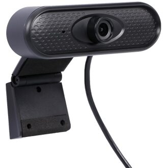 HD 1080P Web Camera Manual Focus USB Webcam Computer Camera Built-in Microphone Drive-free Camera for PC Laptop Black