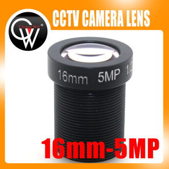 HD 5mp 16mm lens cctv lens IR Board 1/2. 5 "M12x0.5 view 50 m voor Beveiliging IP Camera