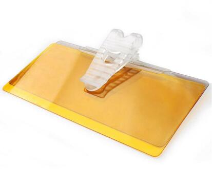 Hd Auto Anti-Glare Dazzling Goggle Day & Night Vision Rijden Vizieren Spiegel Zon E0D6