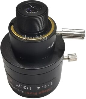 Hd Cctv Manual Varifocale Lens 2.8-12Mm Withou Ir Filter M12 Handmatige Focus En Zoom Lens Voor Surveillance camera 2pcsWithoutIR Filter
