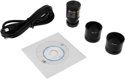 HD CMOS 2.0MP USB Electronic Eyepiece Microscope Camera Mounting Size 23.2mm with Ring Adapters 30mm 30.5mm
