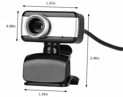 Hd Handmatige Focus Camera Zoom Webcam Met Microfoon USB2.0 Web Camera Microfoon Universele Voor Desktop Laptop Pc Mac 60/360 Rotatie