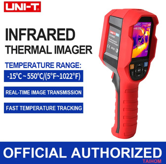 HD Infrared Thermal Imager Camera Digital LCD Floor Heating Detector High-Definition Temperature -15~500°C