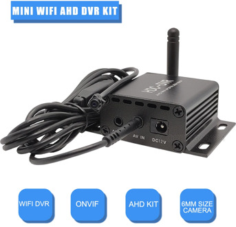 HD Mini DVR Kit 1CH1080P DVR Onvif Wifi Recorder With 720P Mini Camera Kit Video Surveillance Recorder Mini Recorder AHD DVR Kit