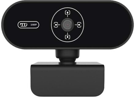 Hd Webcam 1080P Auto/Manual Focus Web Camera Met Microfoon Live Video Conferentie Werk Usb Cam Voor Pc laptop Computer