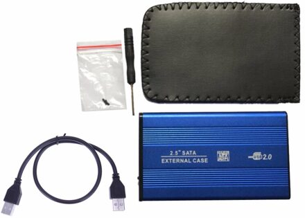 Hdd Case Externe Usb 2.0 Harde Schijf Sata 2.5 "Inch Hdd Adapter Case Hdd Behuizing Doos Voor pc Computer Laptop Notebook