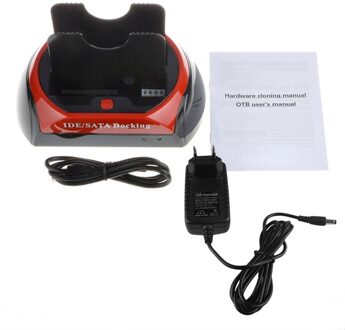 Hdd Docking Station Dual Interne Harde Schijf Docking Station Hdd Case Hdd Behuizing Voor 2.5 Inch 3.5 Inch Sata naar Usb 2.0