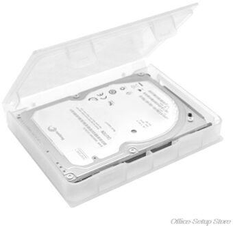 Hdd Opslag 2.5 Inch Harde Schijf Ssd Hdd Bescherming Opbergdoos Case Clear Pp Plastic F17 21