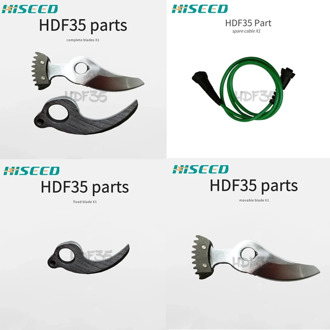 HDF35 Pruner Spare Parts, Complete, Movable, Fixed Blades Cables