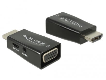HDMI-A > VGA met Audio adapter