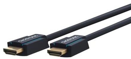 HDMI Aansluitkabel [1x HDMI-stekker - 1x HDMI-stekker] 1.50 m Blauw